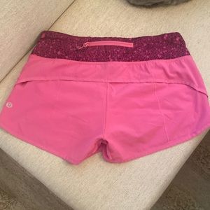 Lululemon Speed Shorts Size 4